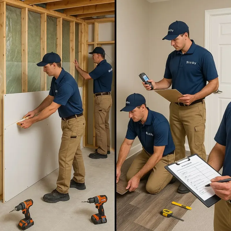 Repairs and Reconstruction process in Etowah, NC